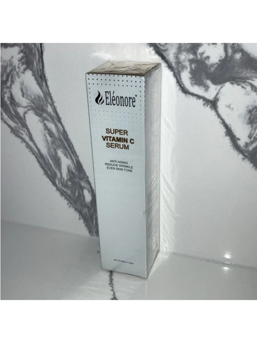 Eleonore Super c Serum w/ Peptides Hyaluronic Acid and Antioxidants Skin Repair.